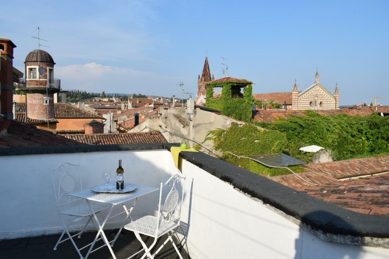 La Soffitta Bohemien Apartment Verona Exterior foto